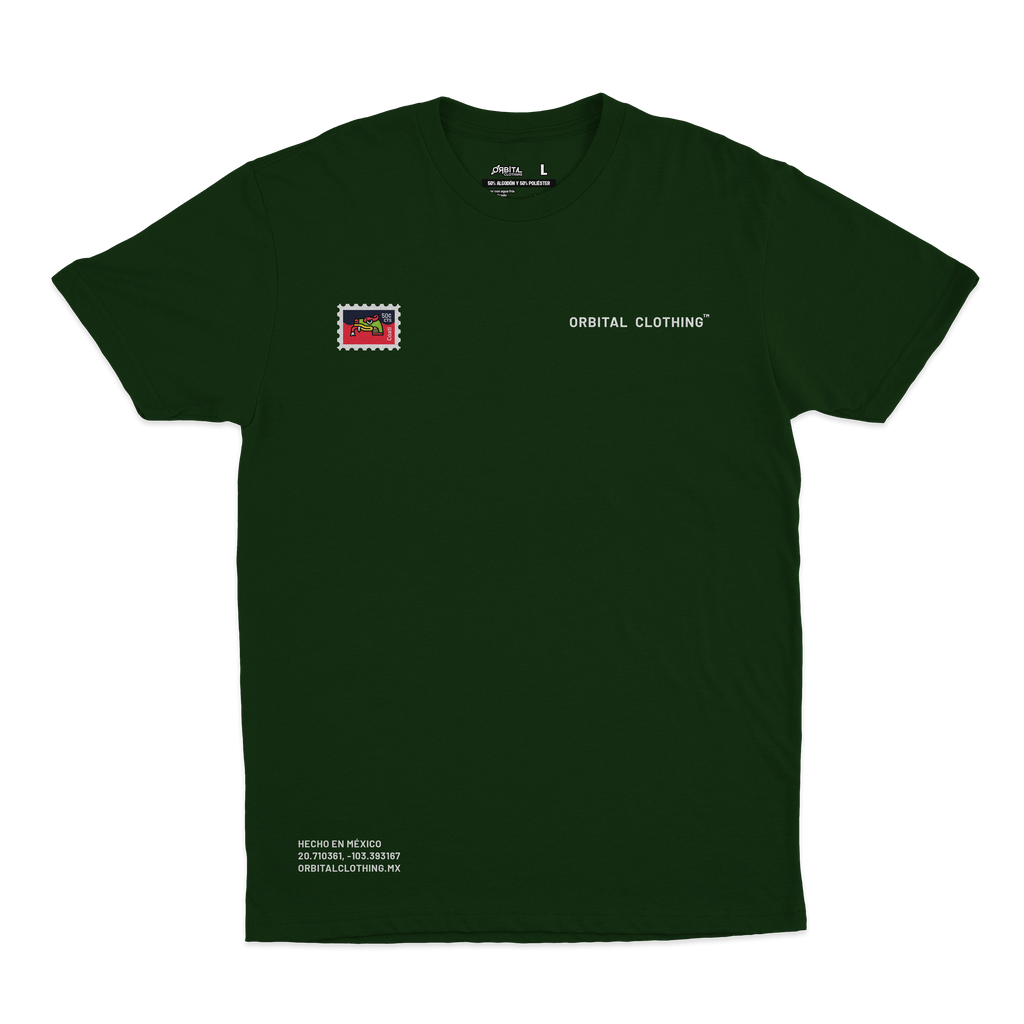 Playera Timbres Postales MX | Coatl