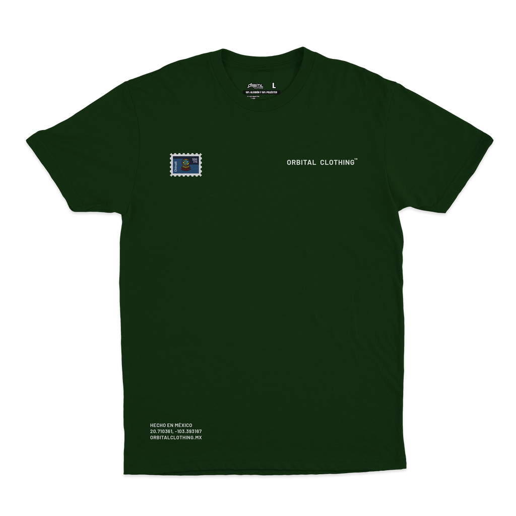 Playera Timbres Postales MX | Chimalli