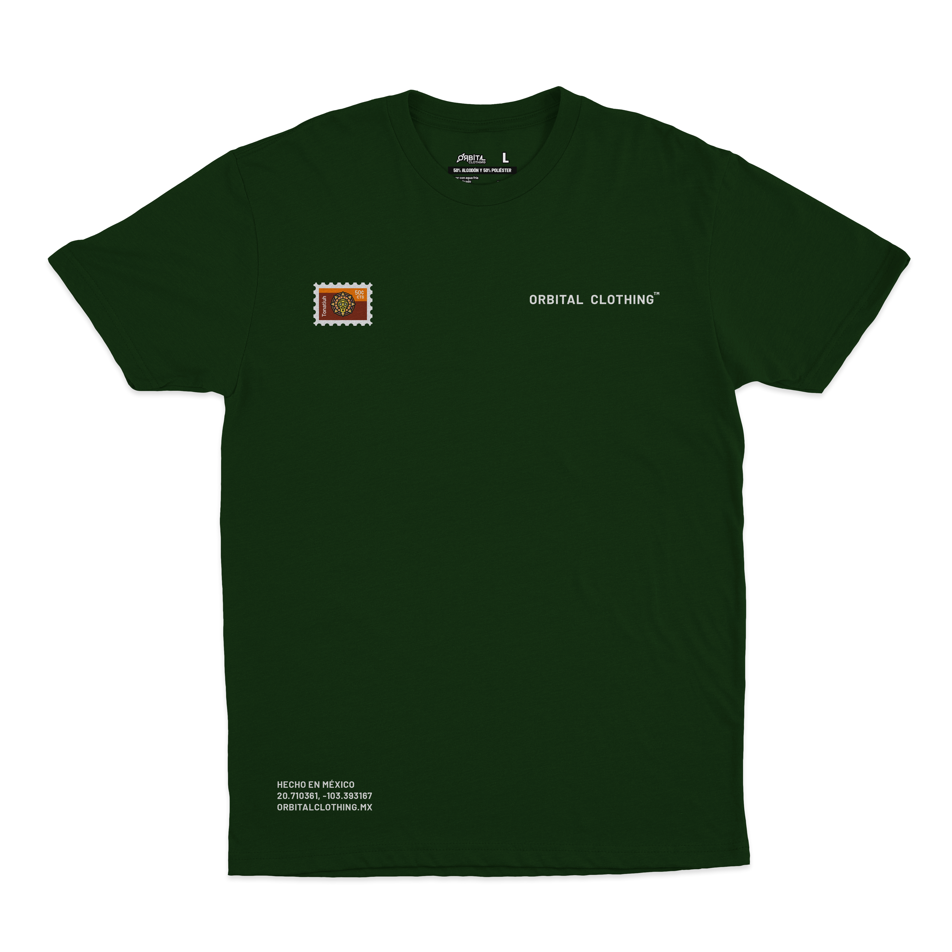 Playera Timbres Postales MX | Tonatiuh
