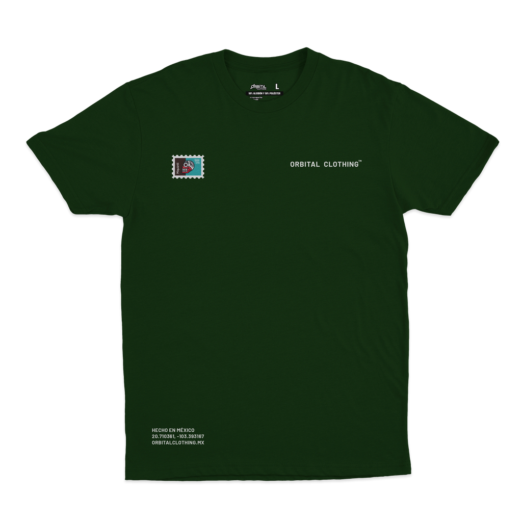 Playera Timbres Postales MX | Miquiztli