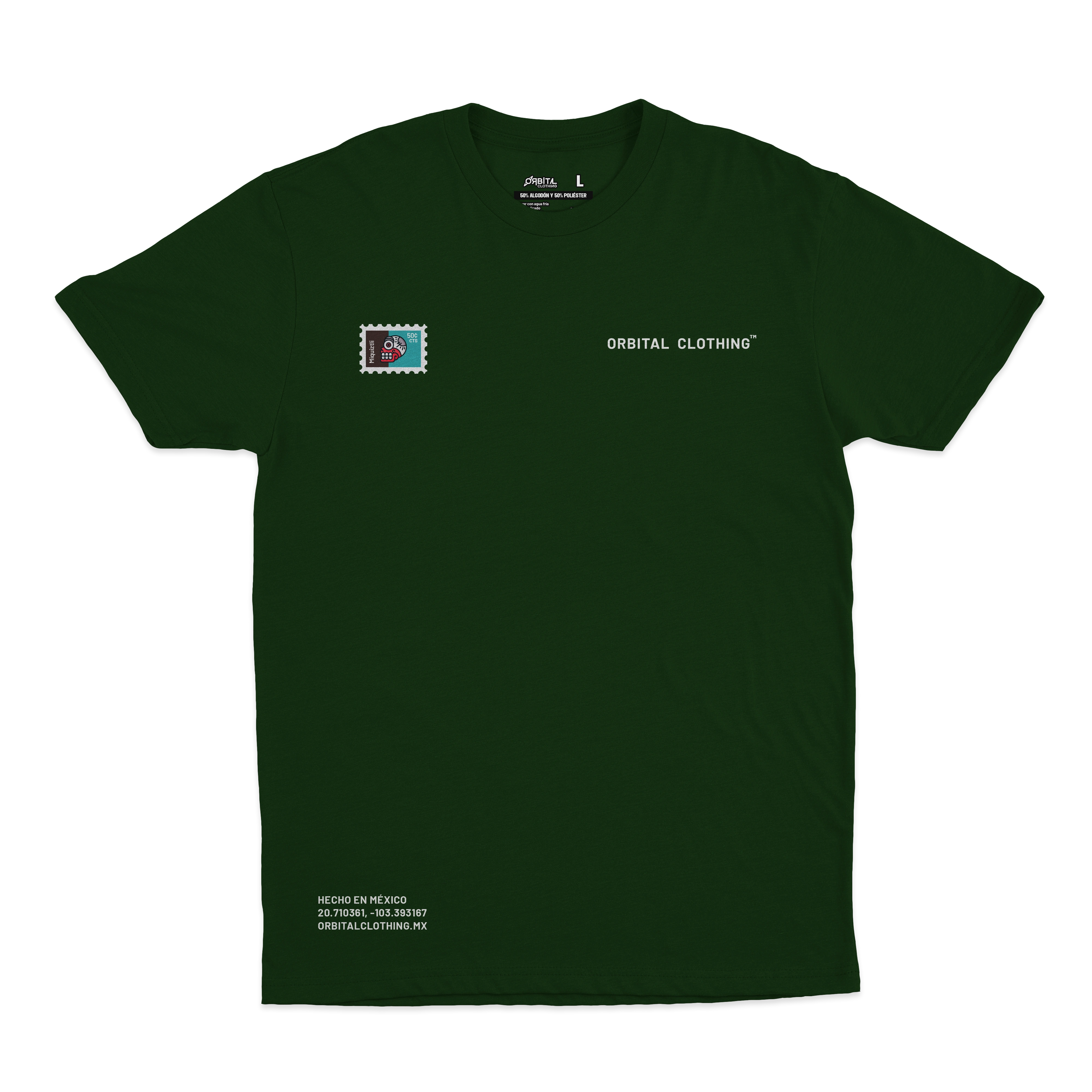 Playera Timbres Postales MX | Miquiztli