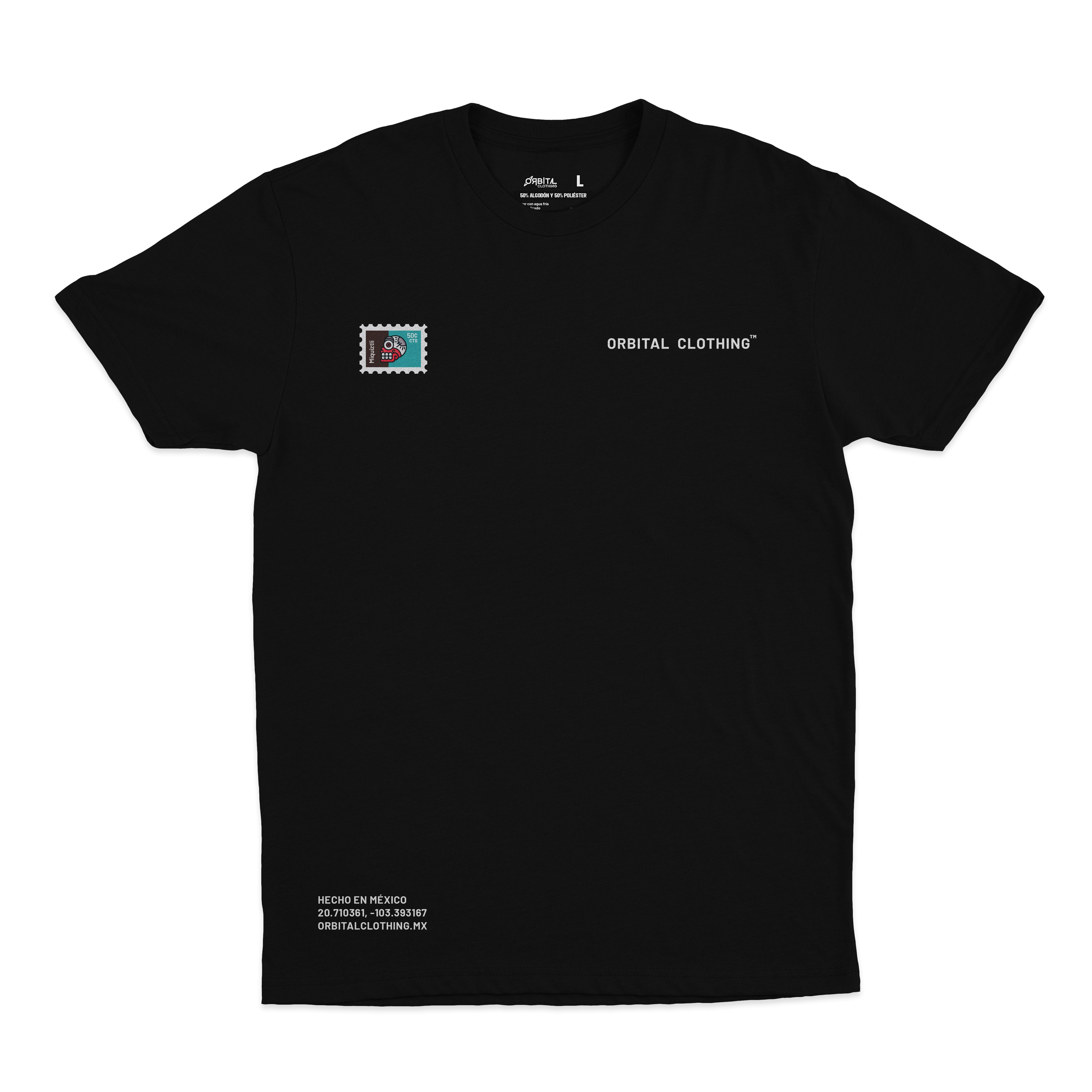Playera Timbres Postales MX | Miquiztli