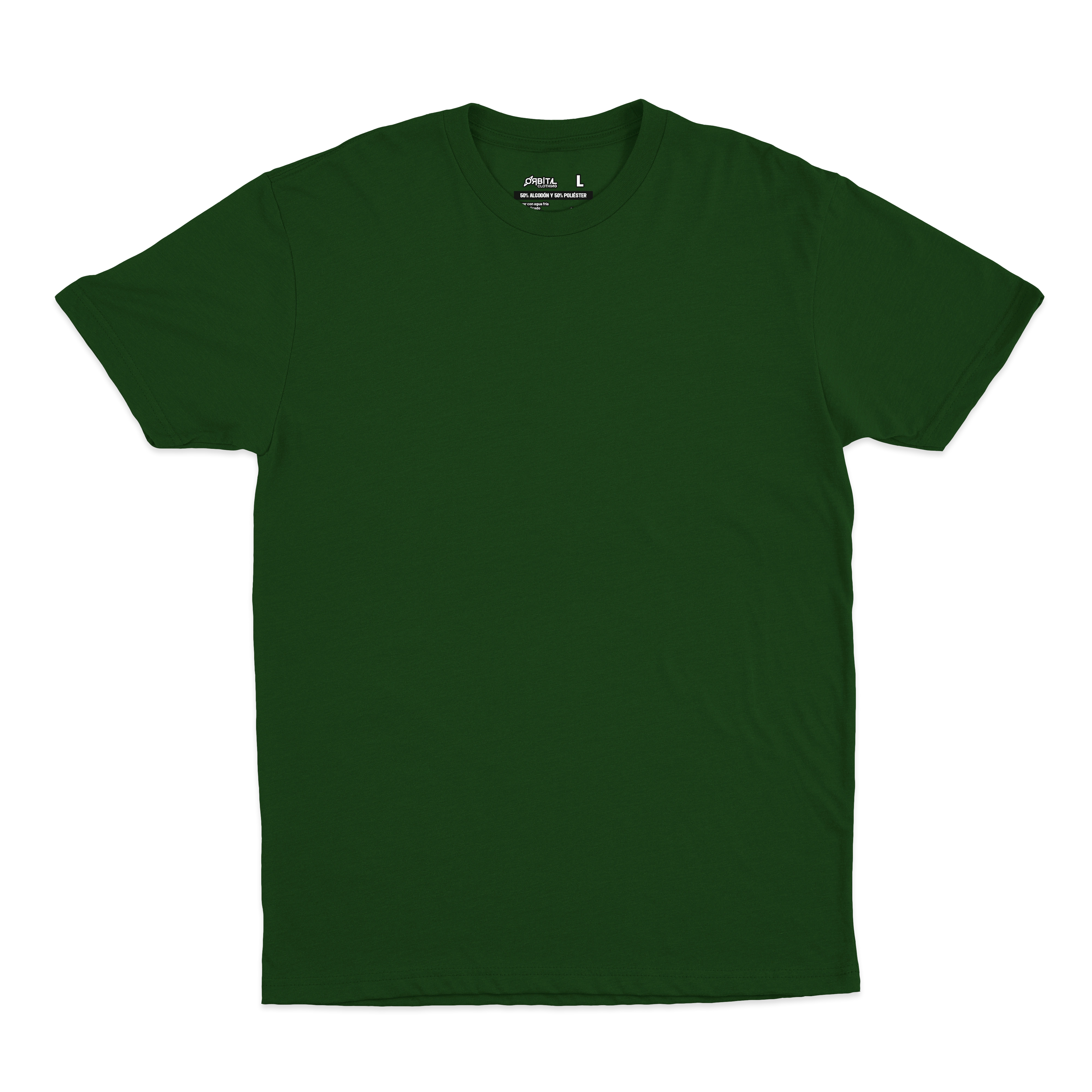 Playera Verde Bosque B.A.S.I.C.S. Regular Cosmos Fit