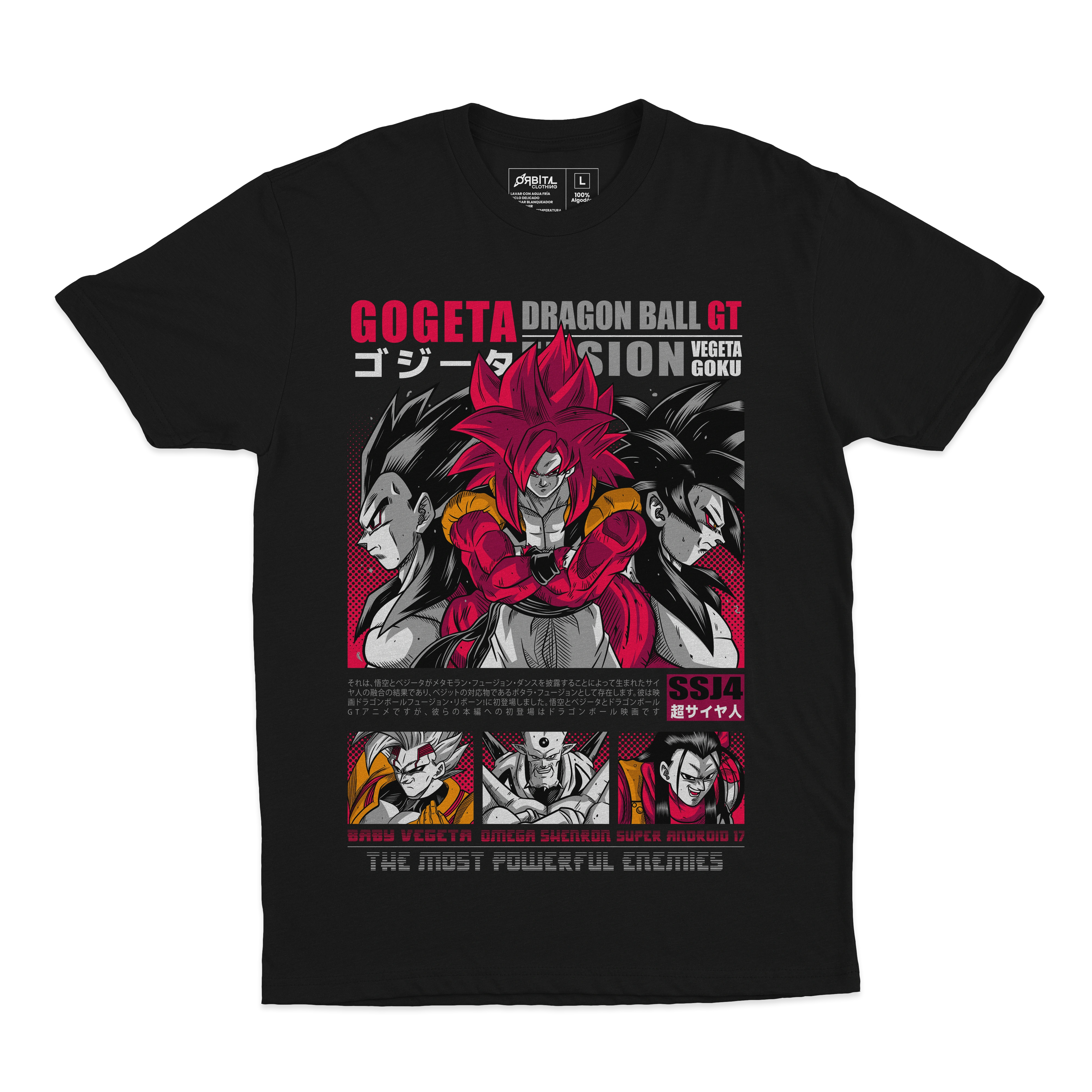 Playera Gogeta Dragon Ball GT