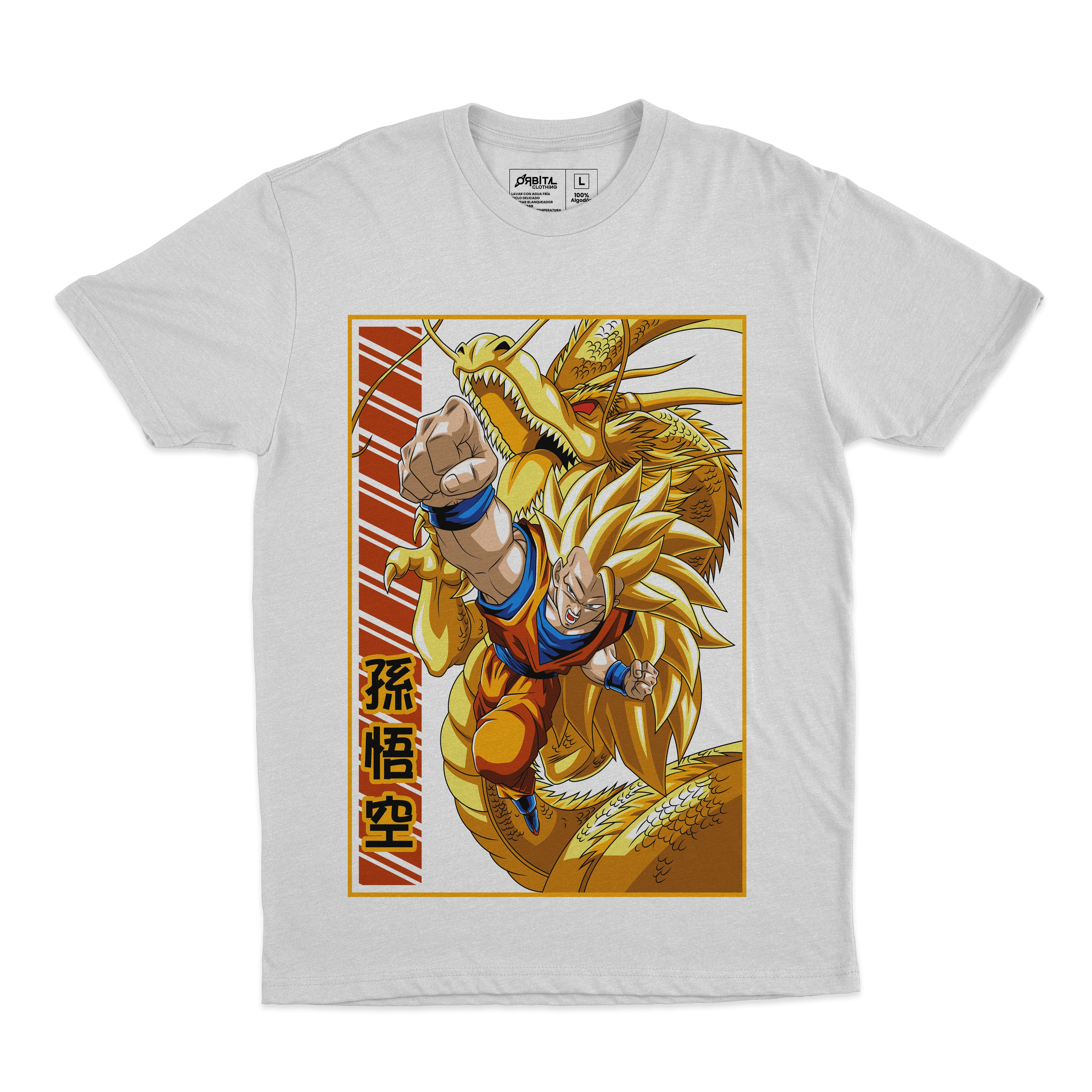 Playera Goku Saiyajin Fase 3