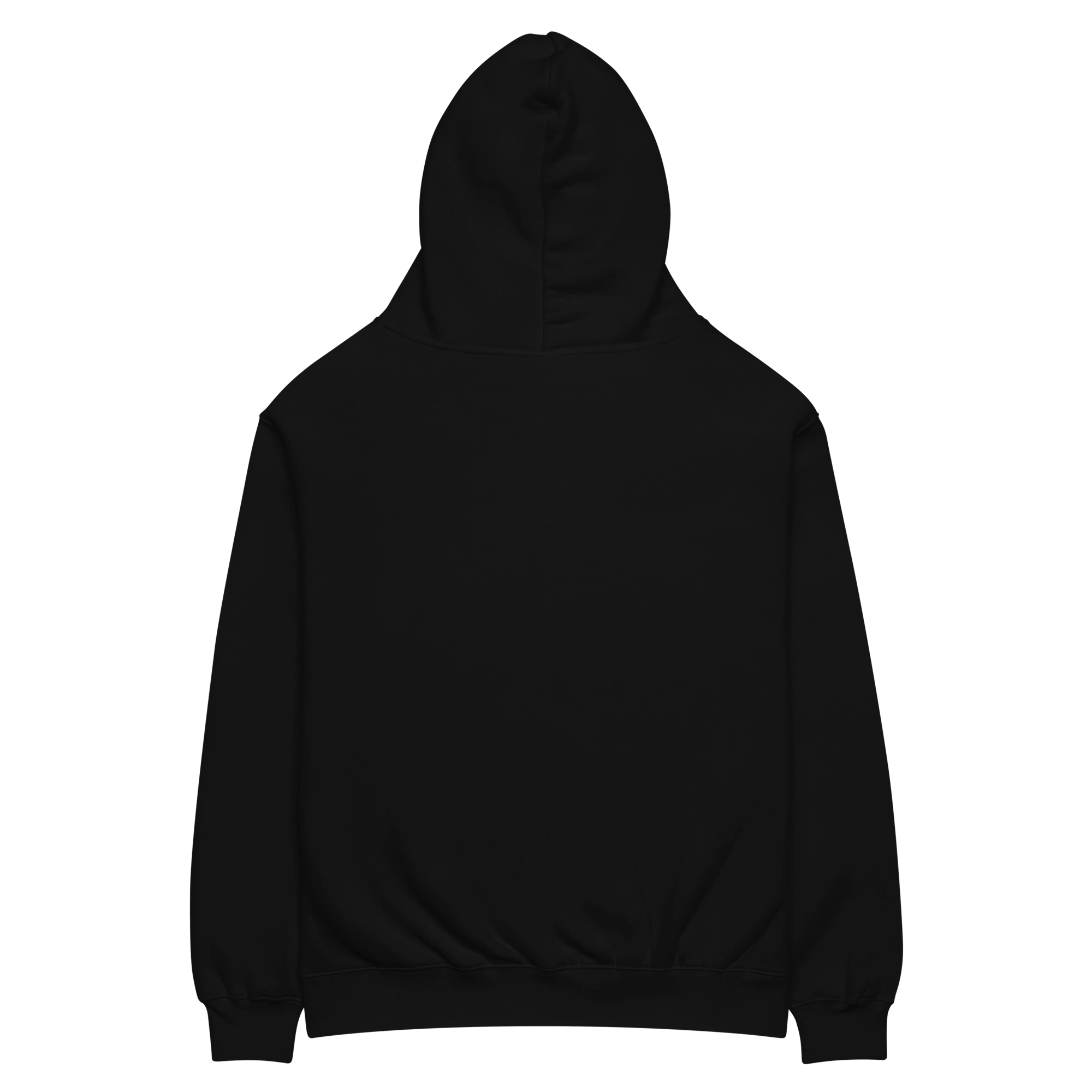 Hoodie Negro Obsidiana Oversize Felpa Omega Fit™
