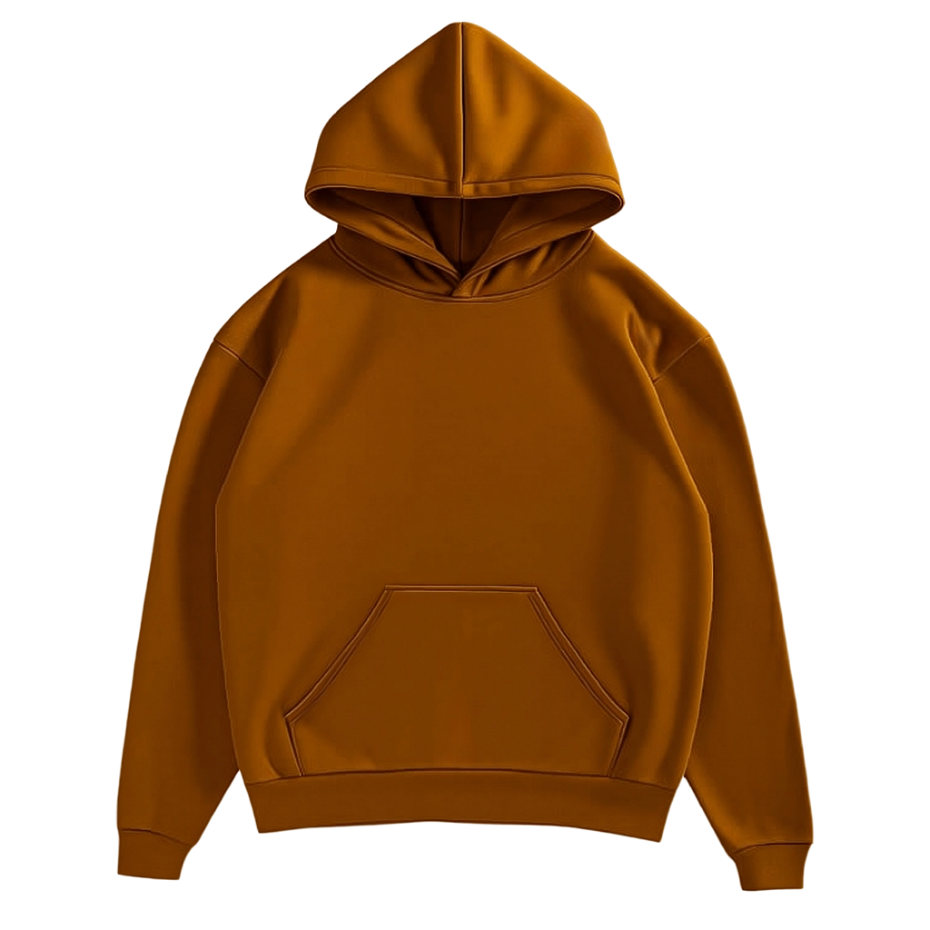 Hoodie Amarillo Ocre Oversize Felpa Omega Fit™