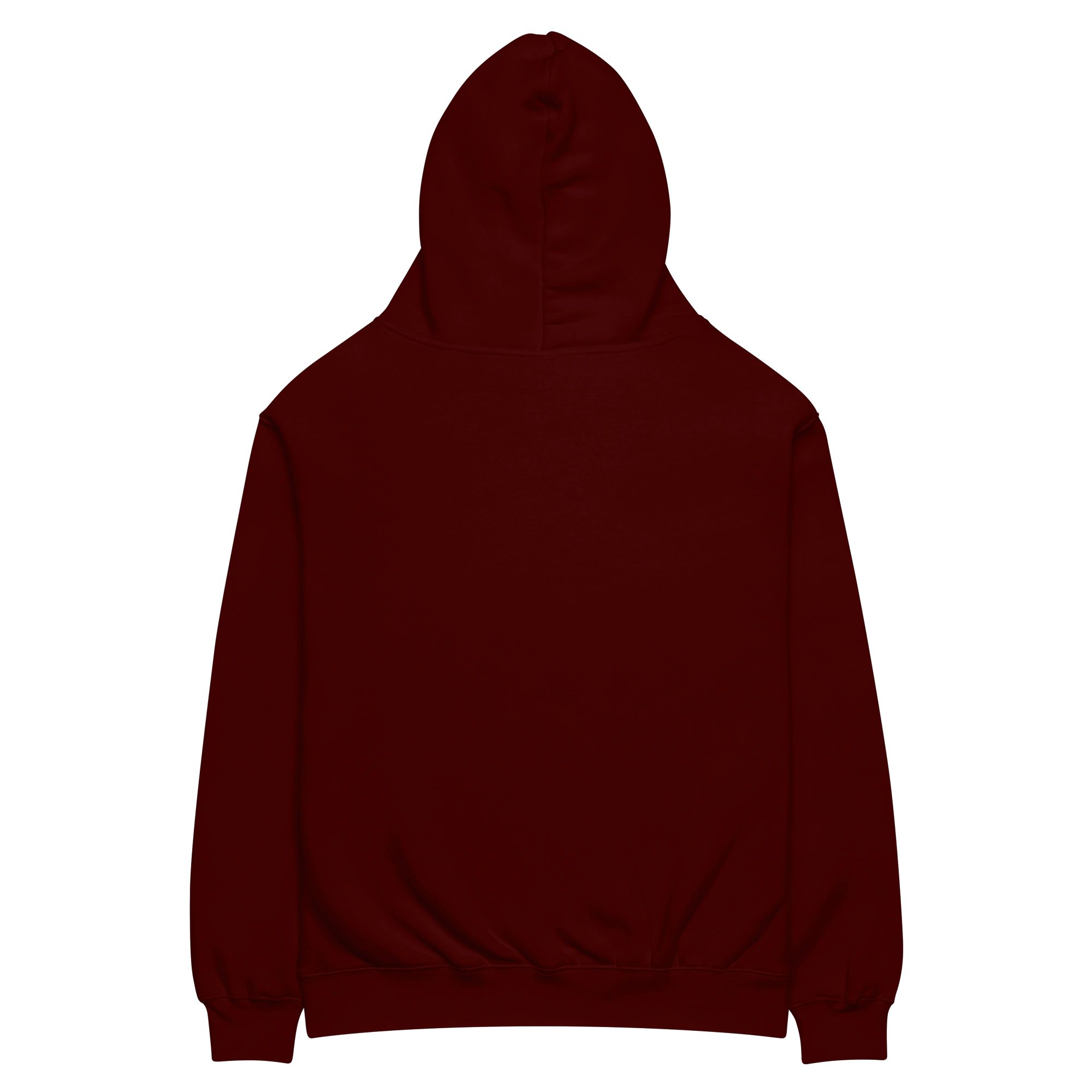 Hoodie Rojo Vino Oversize Felpa Omega Fit™