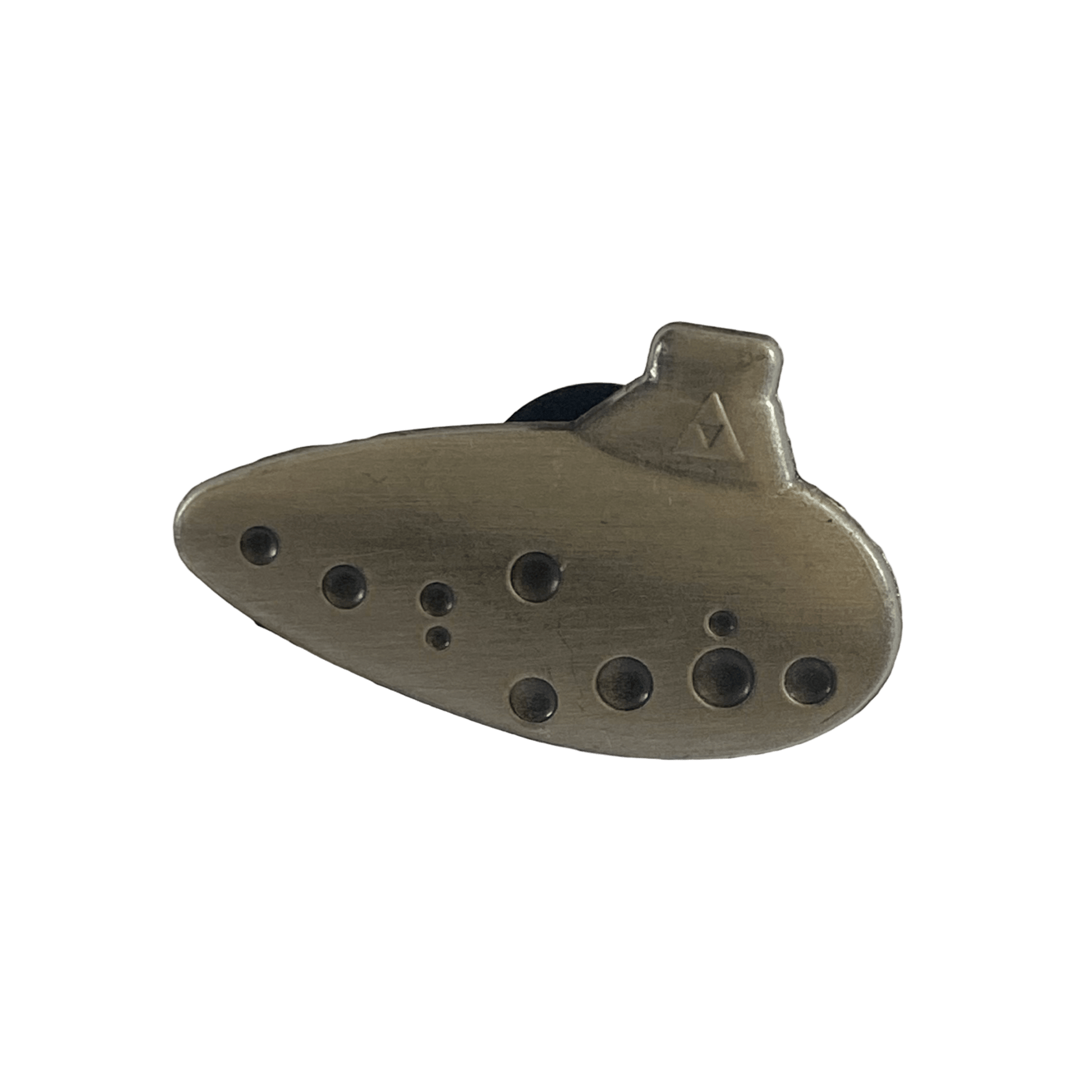 Pin - Ocarina Gris TLOZ - Orbital ClothingPin - Ocarina Gris TLOZPines3x2cm
