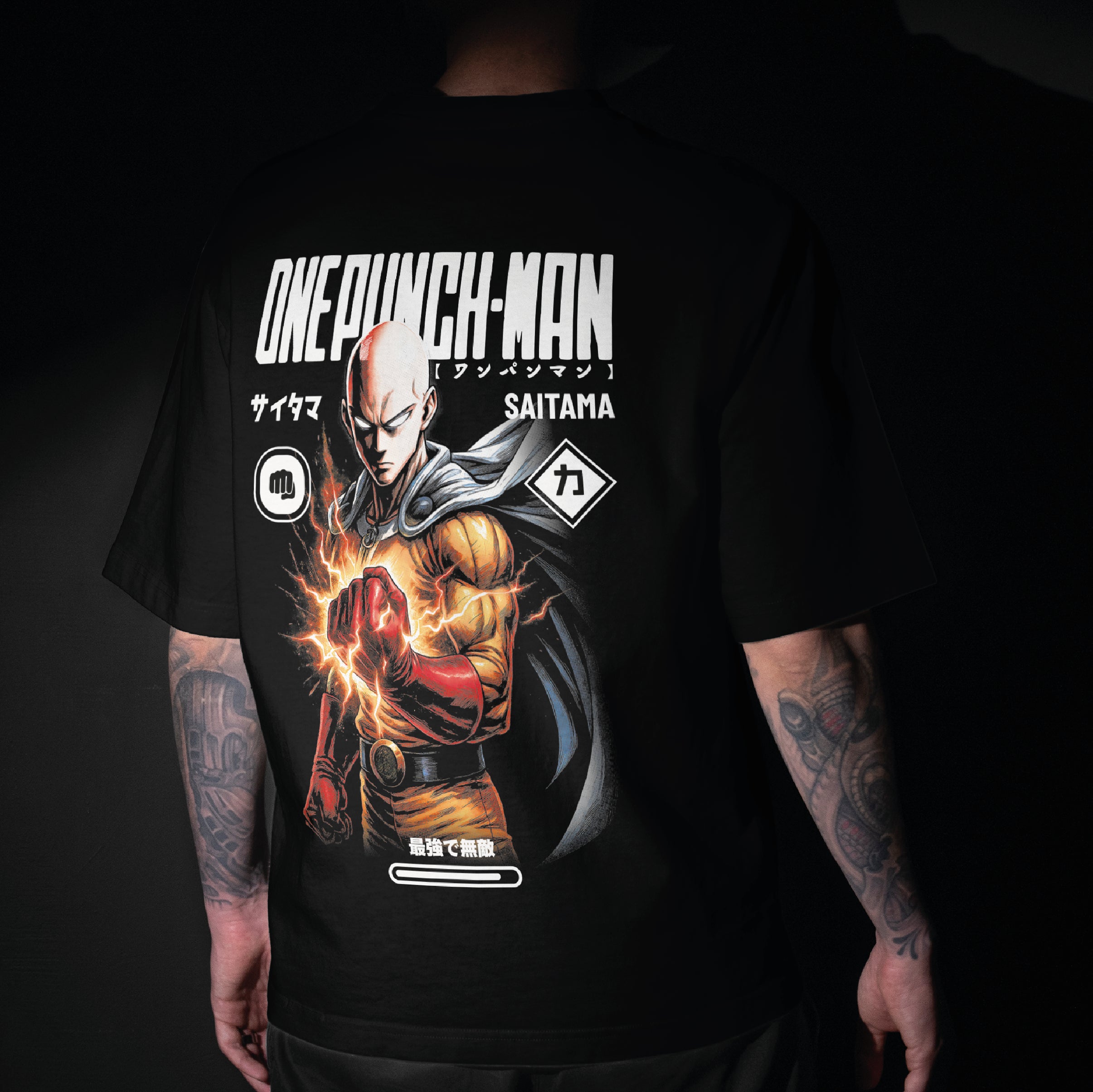 Playera Saitama V2 | Espalda