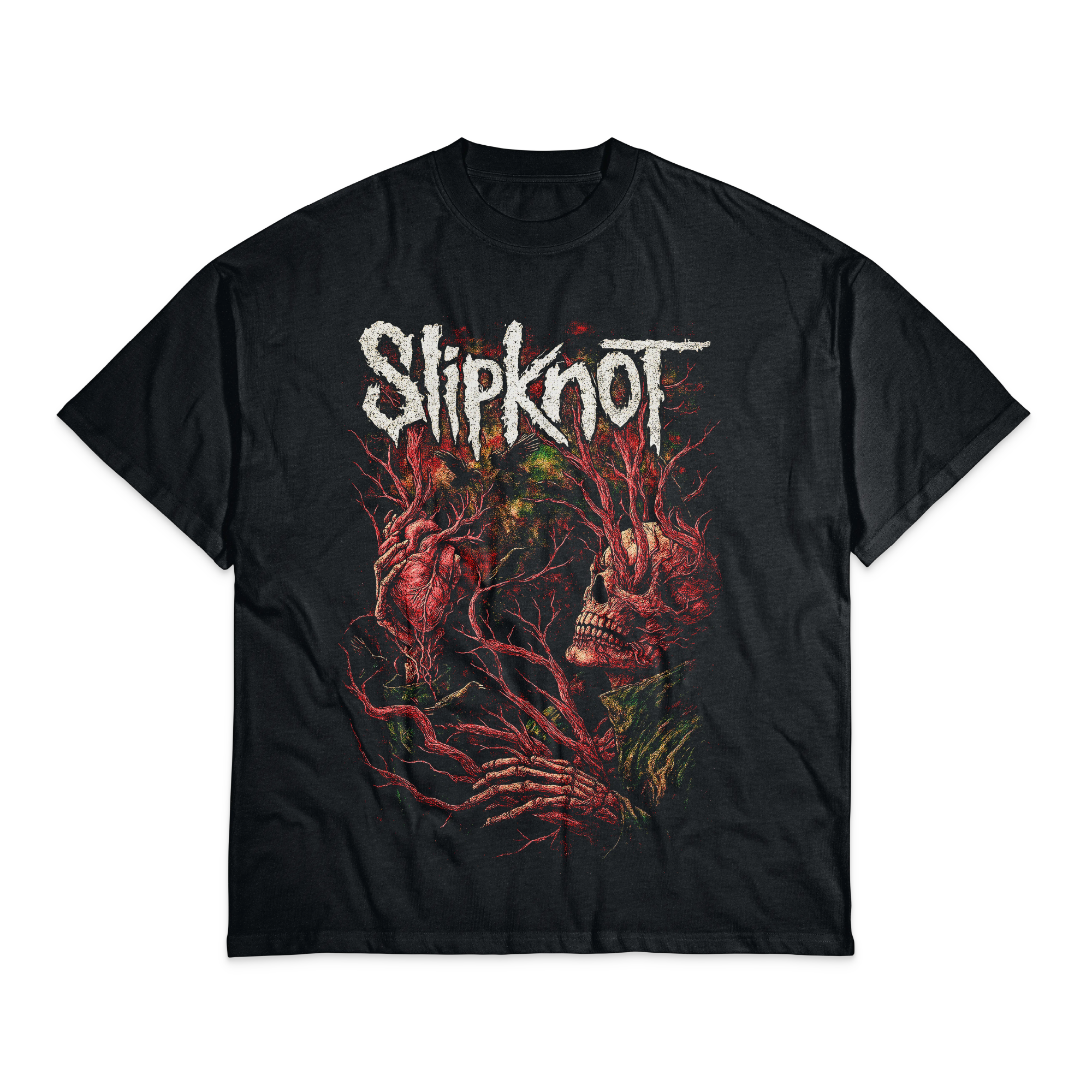 Playera Negro Obsidiana Slipknot