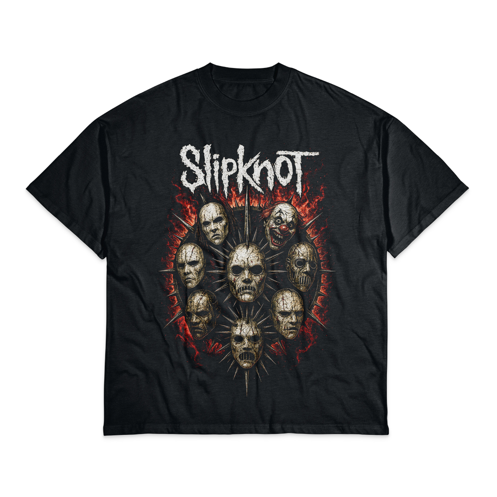 Playera Negro Obsidiana Slipknot