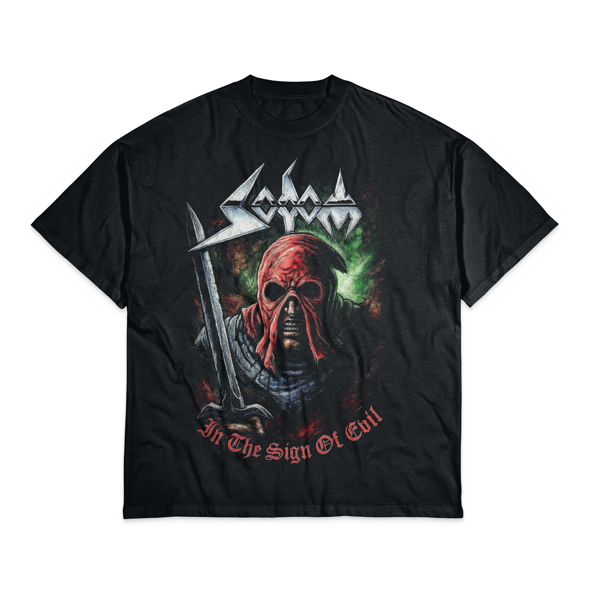 Playera Negro Obsidiana Sodom