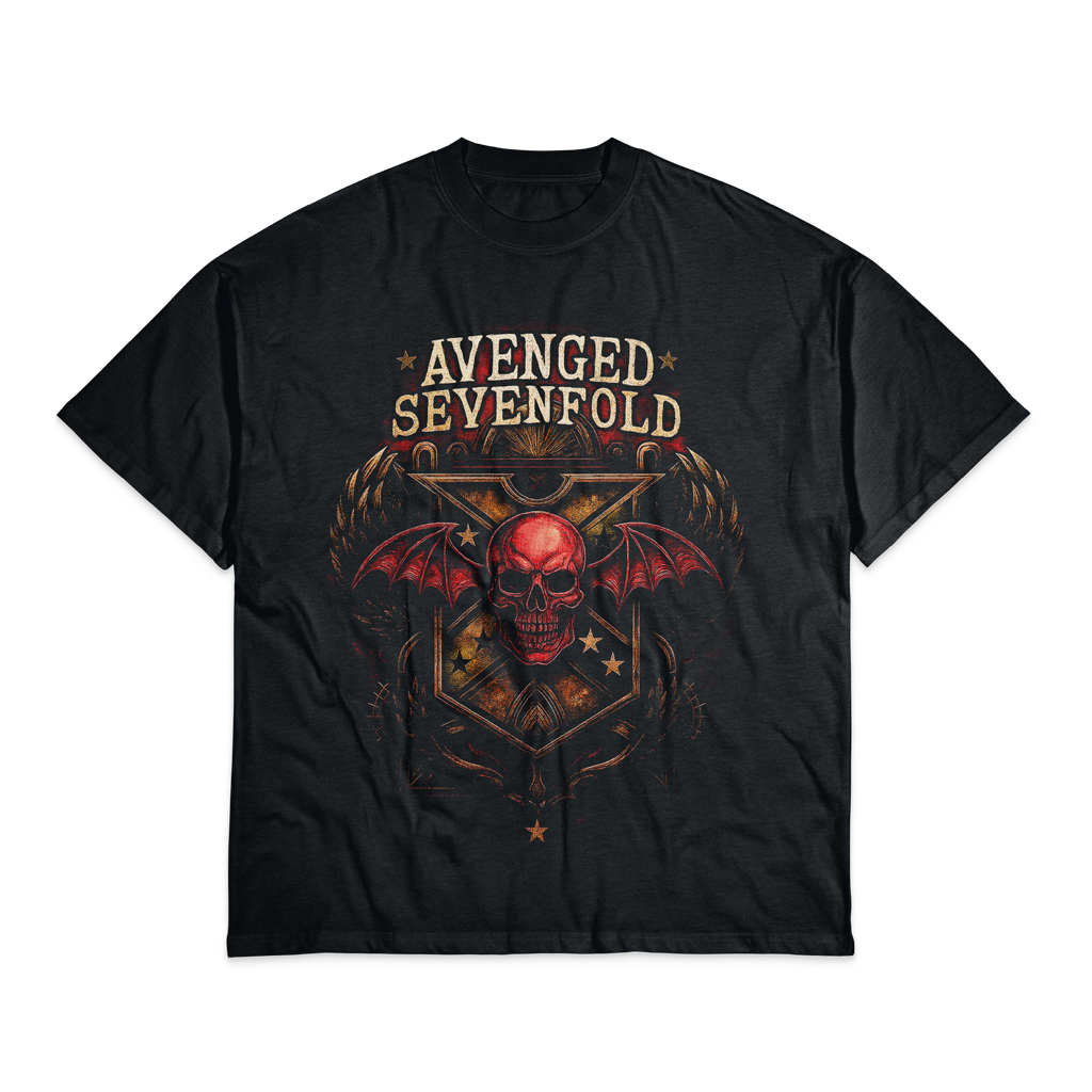 Playera Negro Obsidiana Avenged Sevenfold