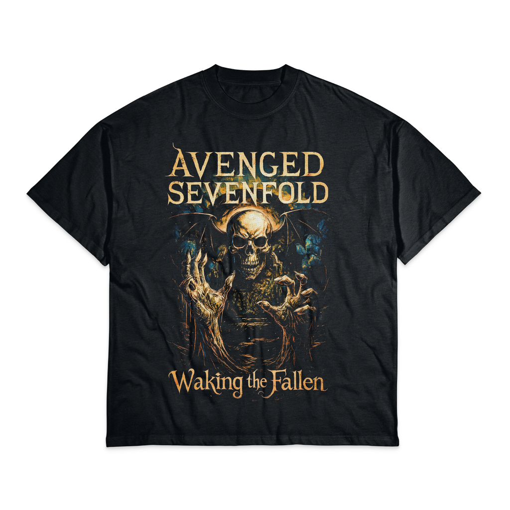 Playera Negro Obsidiana Avenged Sevenfold