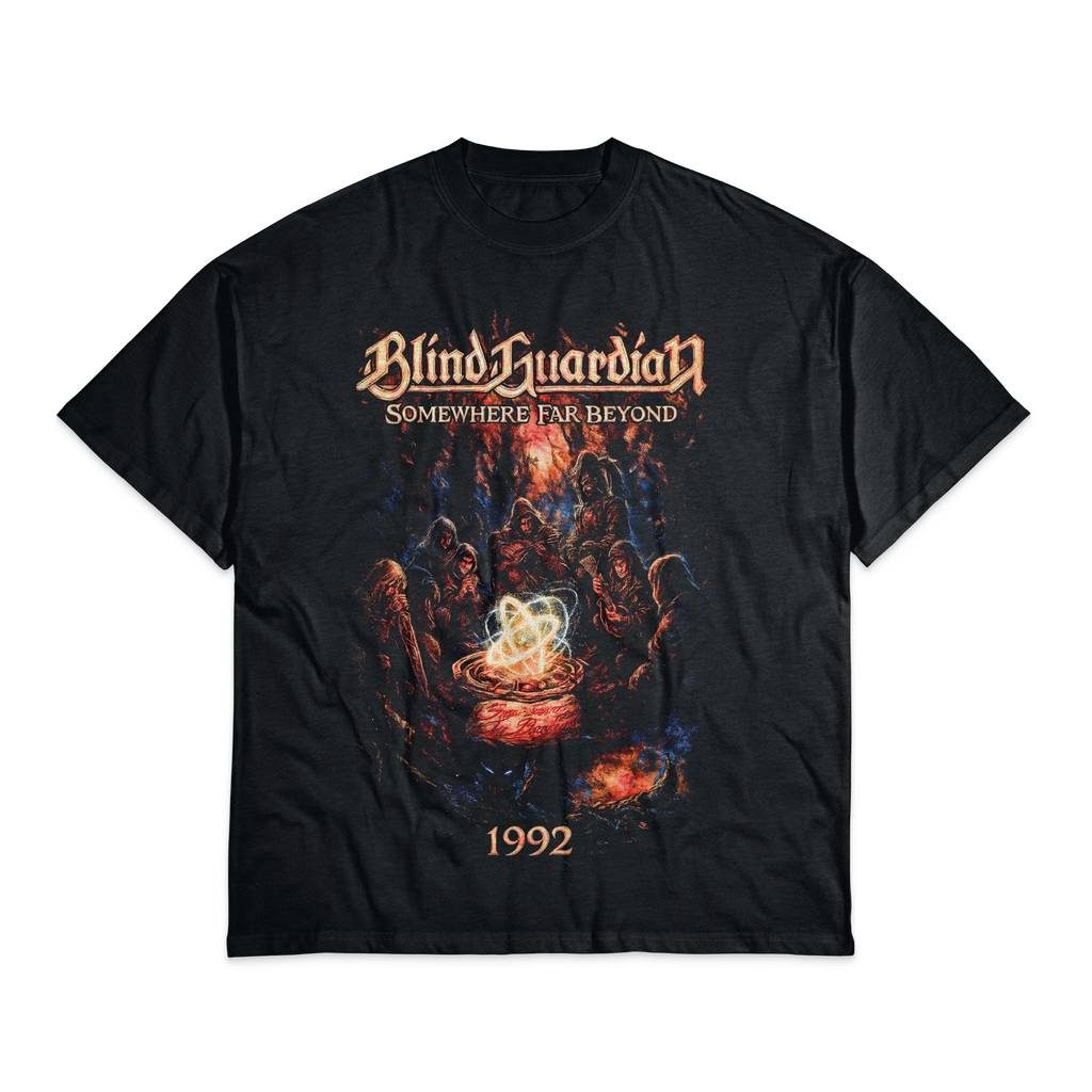 Playera Negro Obsidiana Blind Guardian