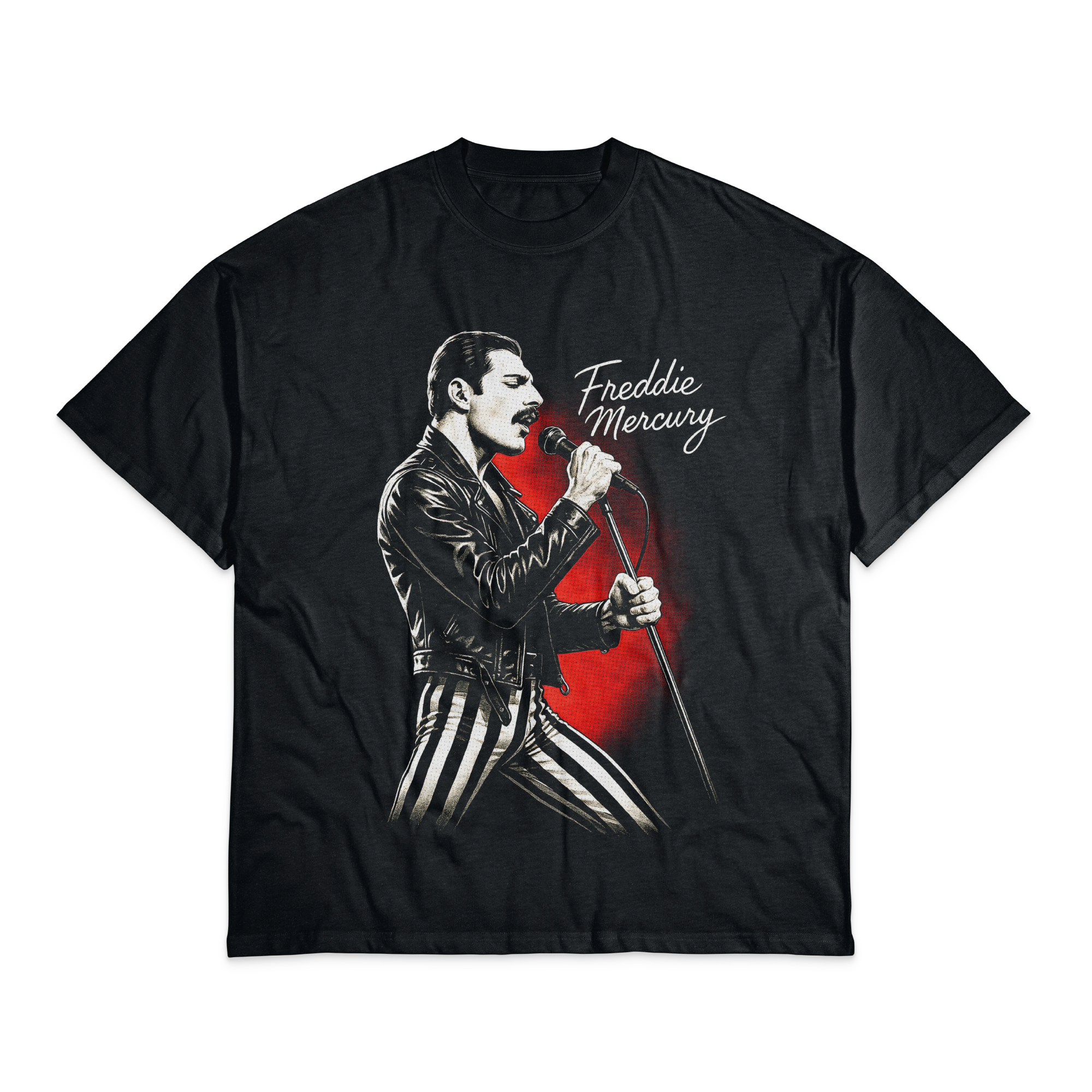 Playera Negro Obsidiana Freddie Mercury