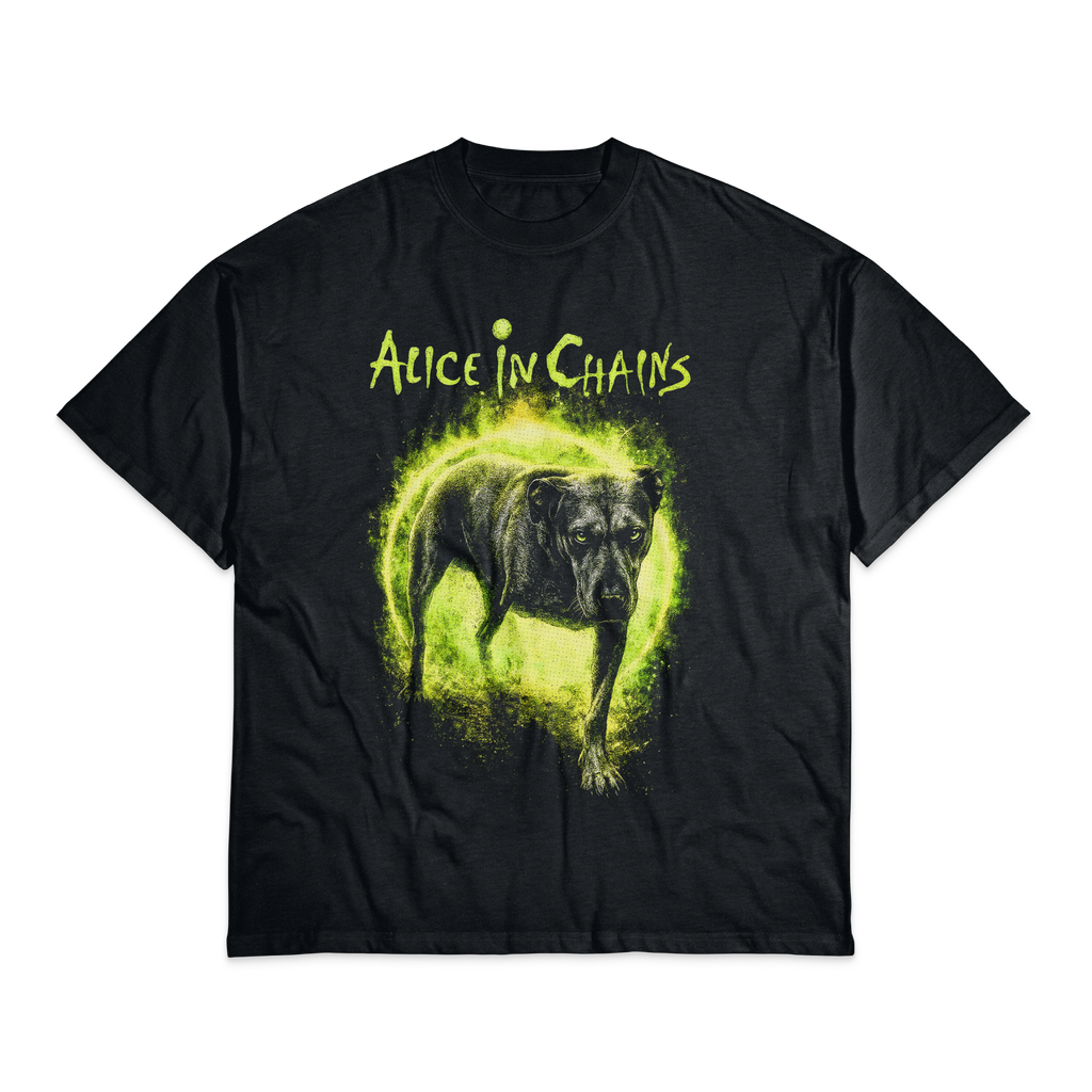 Playera Negro Obsidiana Alice in Chains Sunshine