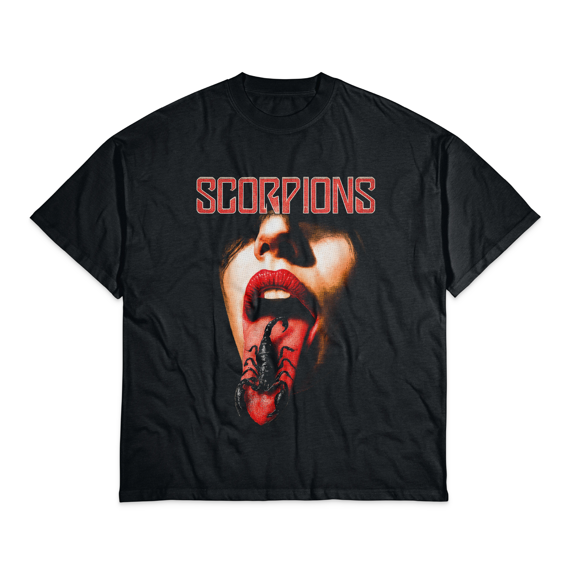 Playera Negro Obsidiana Scorpions