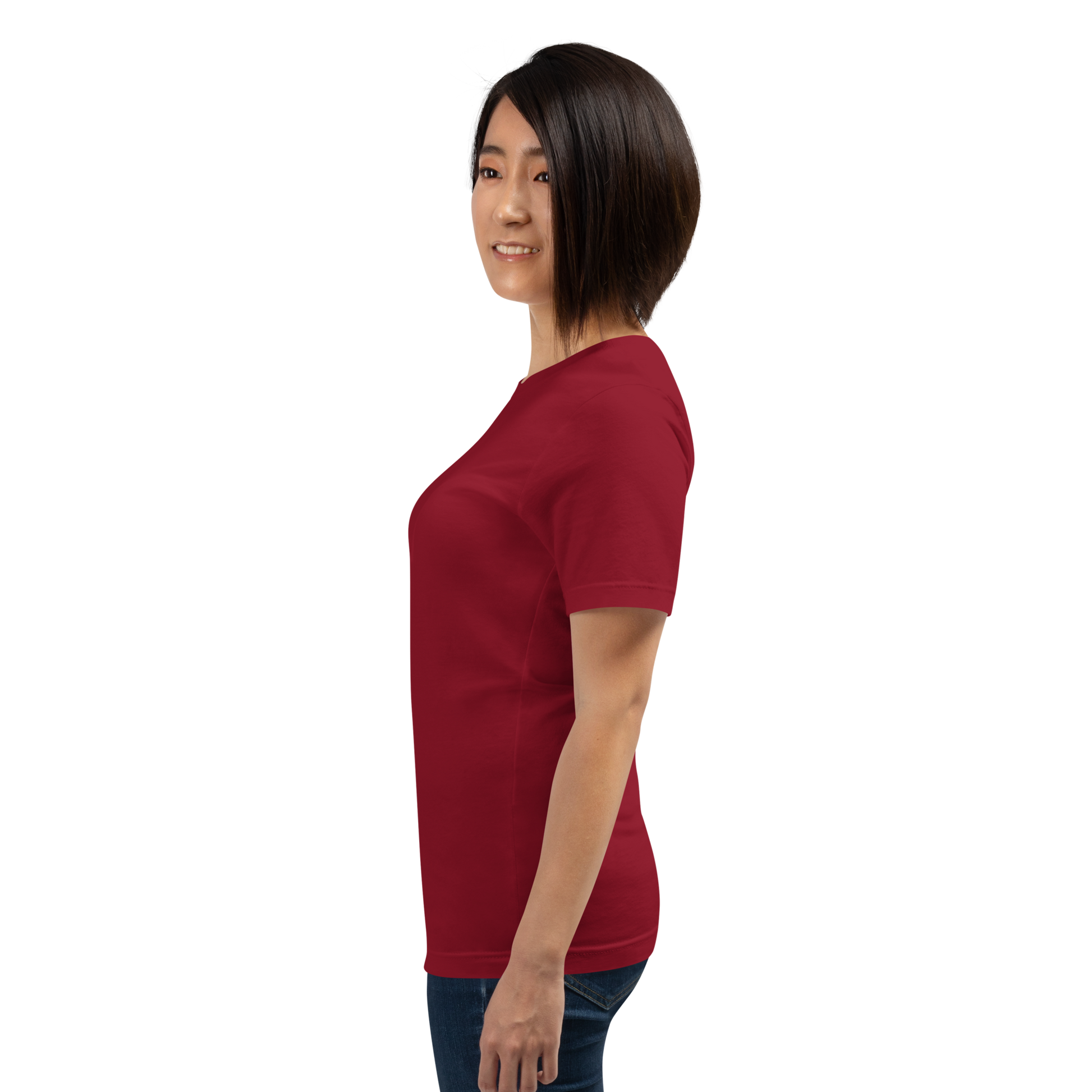 Playera Rojo Vino B.A.S.E. Regular Cosmos Fit